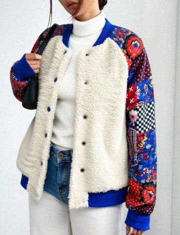 Jachetă Shein, mix culori