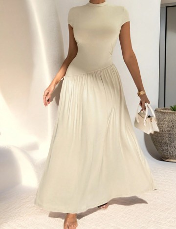 Rochie maxi Shein, bej