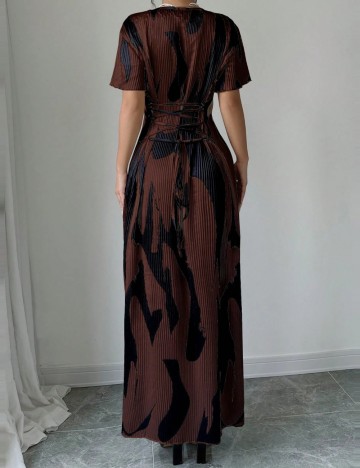 Rochie maxi Shein, mix culori