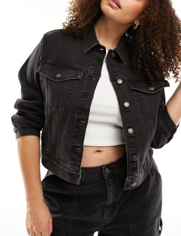 Jachetă De Blugi ASOS, negru