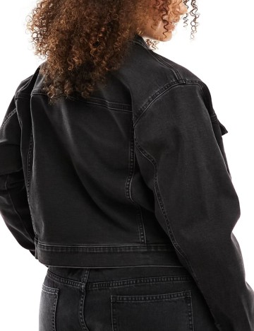 Jachetă De Blugi ASOS, negru