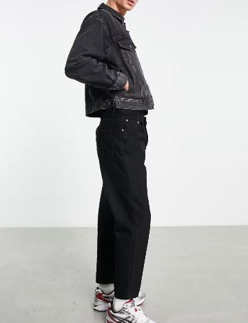 Geacă de blugi ASOS, negru