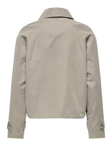 Trench scurt Only, bej