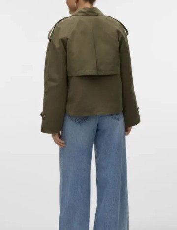 Trench scurt Vero Moda, kaki