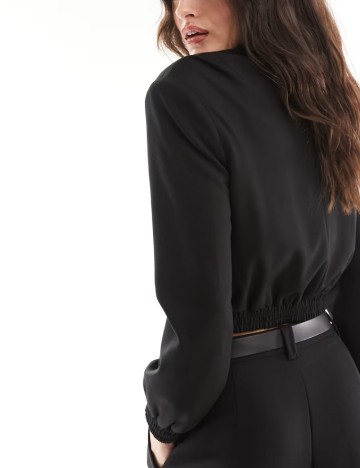 Jachetă ASOS, negru