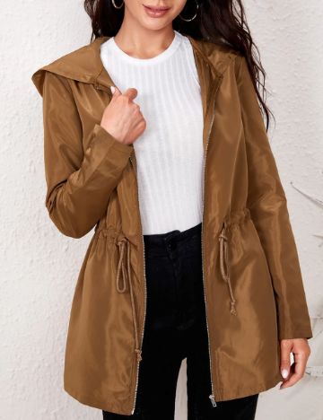 Jachetă Shein, maro