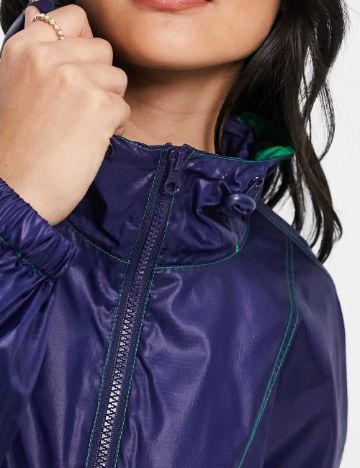 Jachetă de ploaie ASOS, albastru