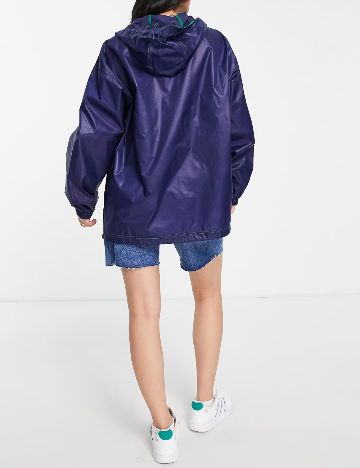 Jachetă de ploaie ASOS, albastru