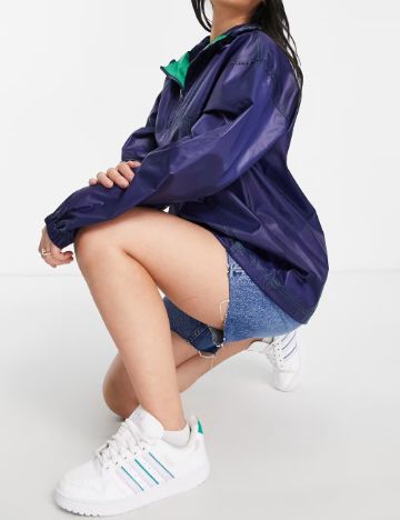 Jachetă de ploaie ASOS, albastru