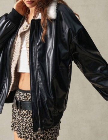 Jachetă Shein, negru