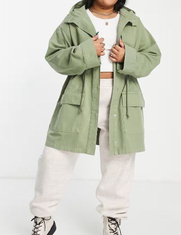 Jachetă ASOS, verde