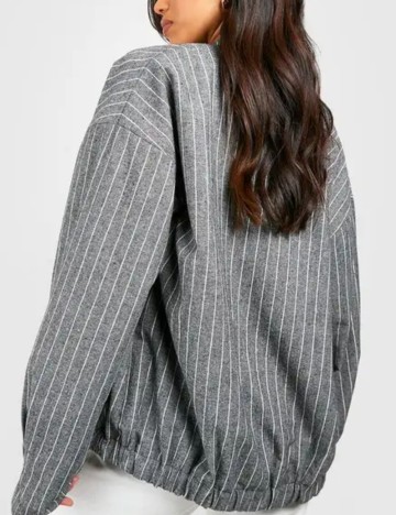 Jachetă Boohoo, gri