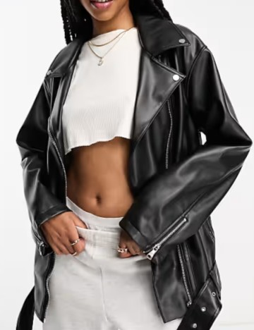 Jachetă ASOS, negru