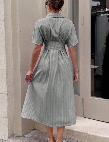 Rochie maxi Shein, mix culori