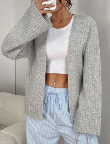 Cardigan Shein, gri