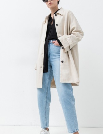 Jachetă AWARE by VERO MODA, crem