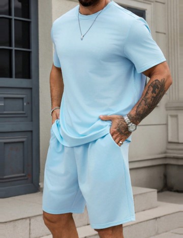 Compleu Shein MANFINITY, albastru