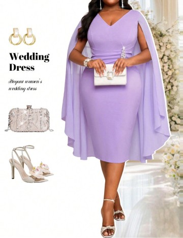 Rochie mini Shein Curve+, mov