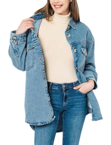 Jachetă De Blugi Only, albastru