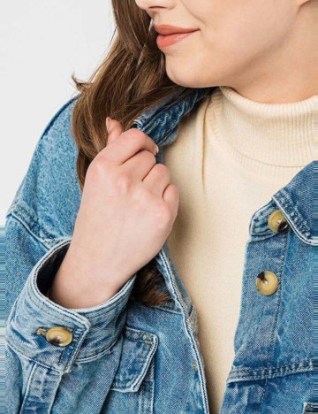 Jachetă De Blugi Only, albastru