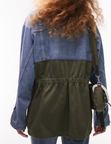 Jachetă Topshop, mix culori