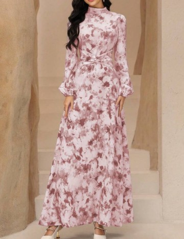 Rochie maxi Shein, mix culori