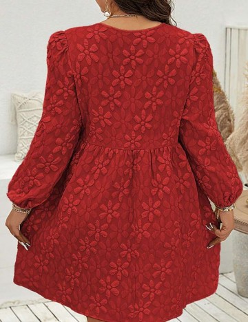 Rochie mini Shein Curve+, roșu