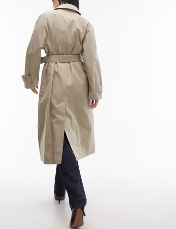 Trench Topshop, kaki
