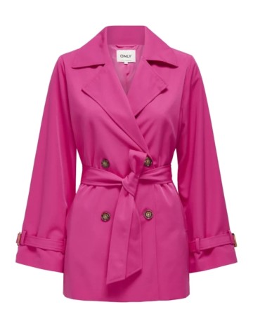 Trench scurt Only, roz