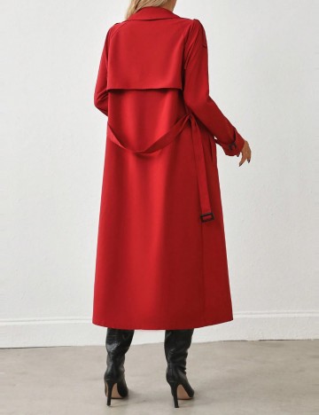 Trench Shein, roșu