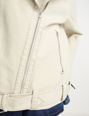 Jachetă ASOS, crem