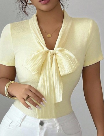 Tricou Shein, galben