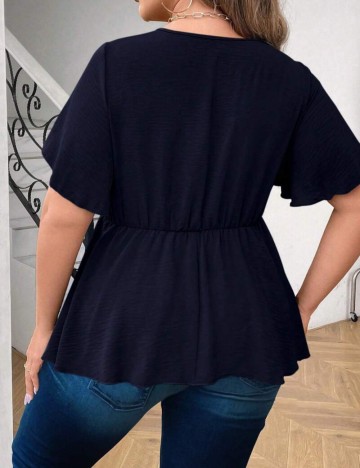 Cămașă Shein, albastru