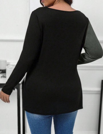 Bluză Shein Curve+, mix culori