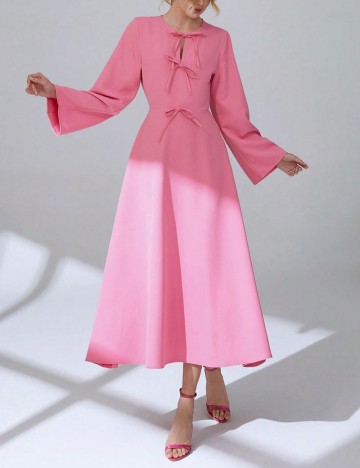 Rochie midi Shein, roz