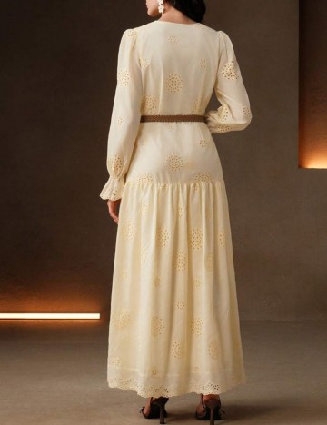 Rochie maxi Shein Anewsta, galben