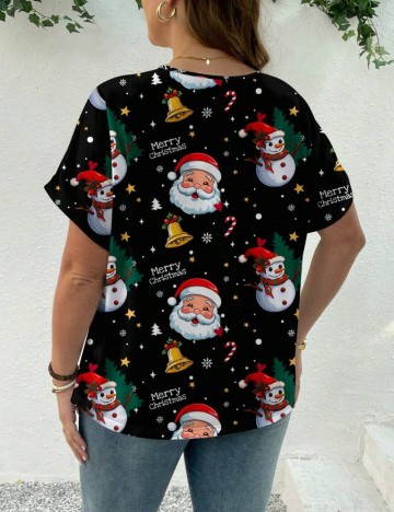 Tricou Shein Curve+, mix culori