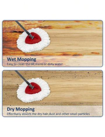 Set rezerve pentru mop Shein, alb