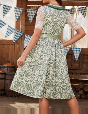 Rochie midi Shein, mix culori