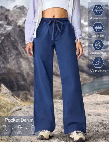 Pantaloni Shein, albastru