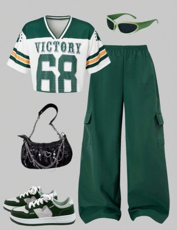 Compleu Shein, verde