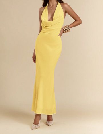 Rochie maxi Shein, galben