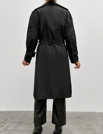 Trench Shein, negru