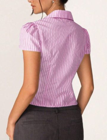 Cămașă cu mânecă scurtă Shein, mix culori