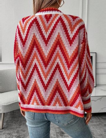 Cardigan Shein, mix culori