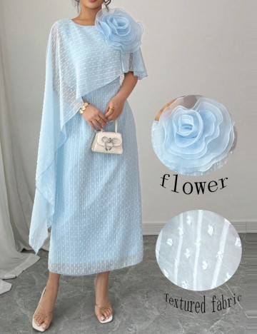 Rochie midi Shein, albastru