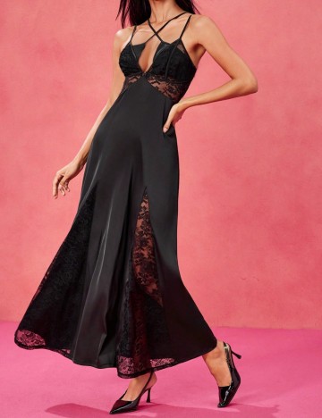 Rochie maxi Shein X, negru