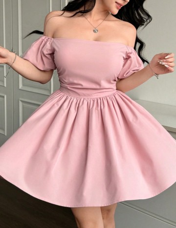 Rochie mini Shein, roz