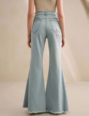 Jeans Shein Anewsta, albastru