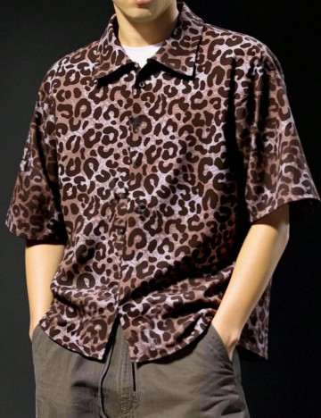 Cămașă cu mânecă scurtă Shein, mix culori